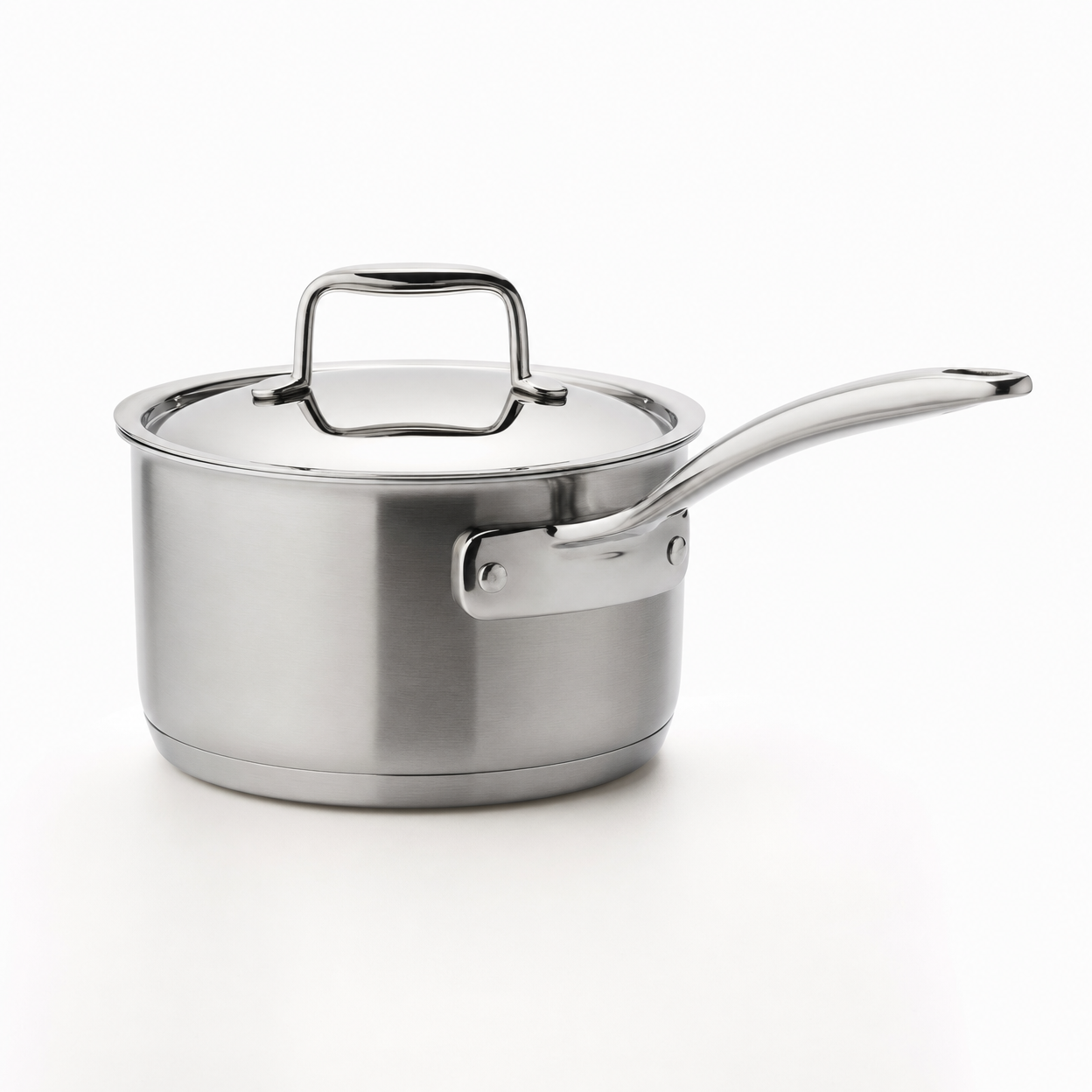 Stainless Steel Saucepan — 3 Qt
