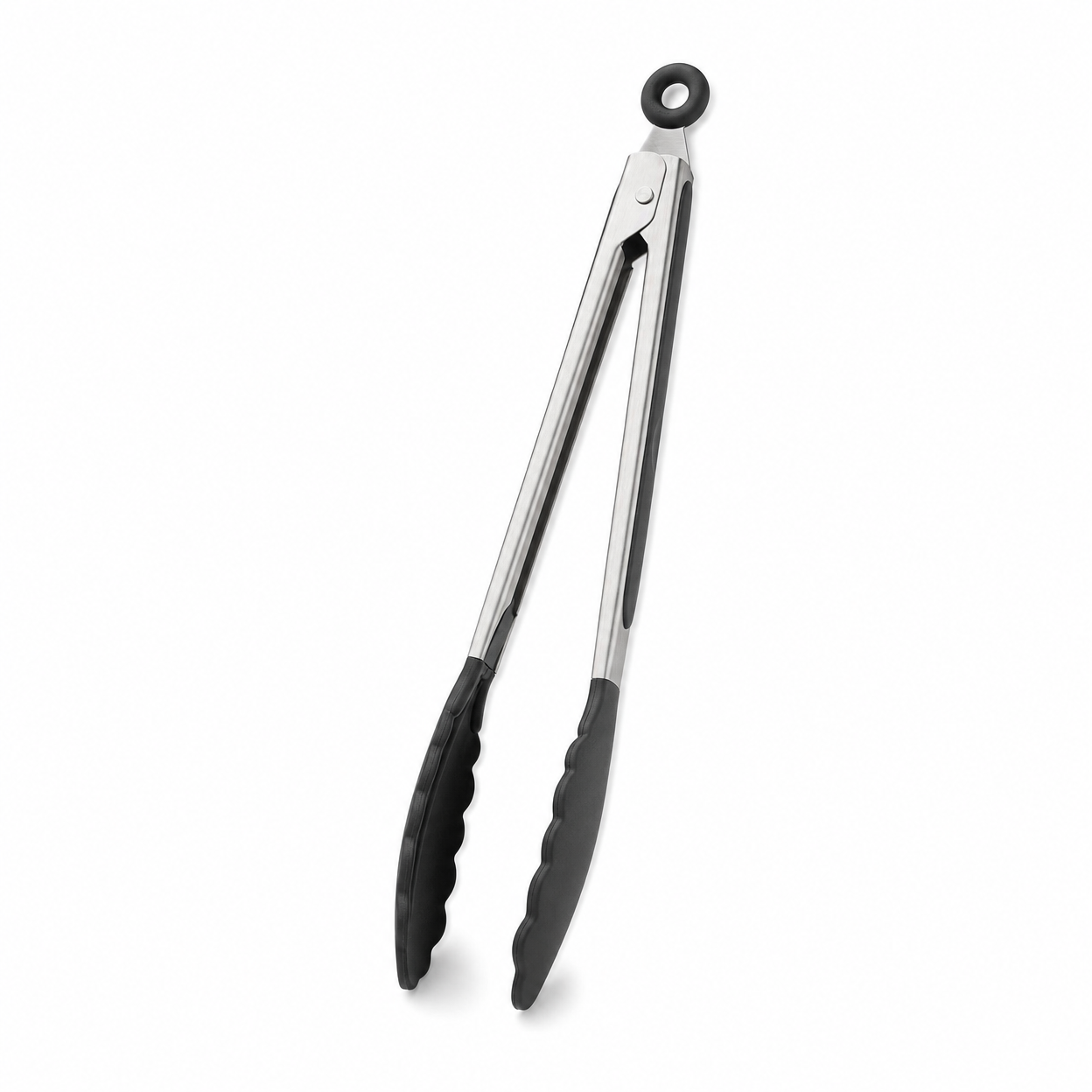 Stainless Steel Tongs — 12"